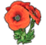 Beautiful Flower plan icon