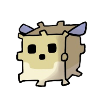 A Puffer Fish from Minecraft